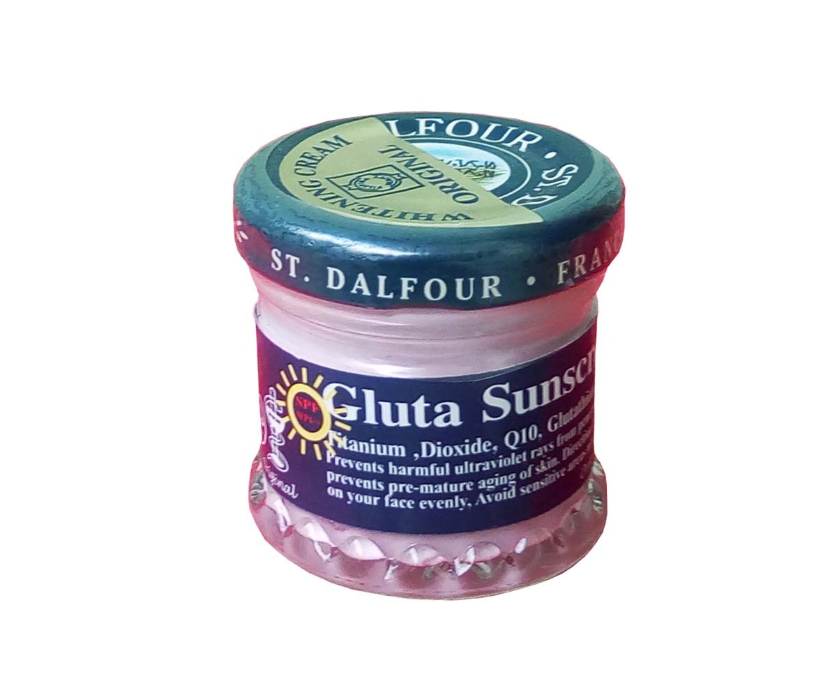 ST.Dalfour Gluta Sunscreen Cream SPF90 (50gr)