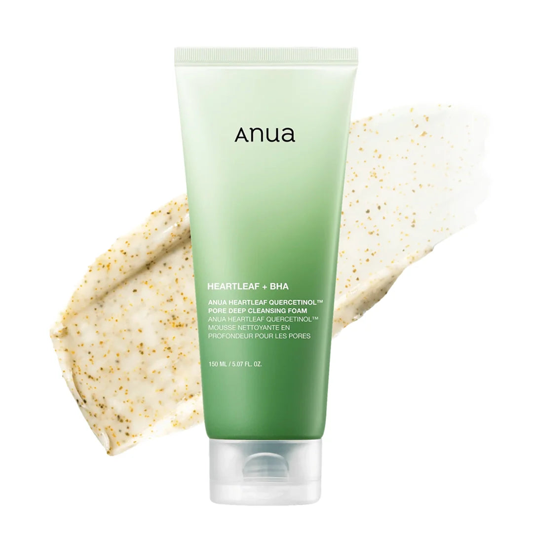 Anua Heartleaf + BHA Quercetinol Pore Deep Cleansing Foam (150ML)