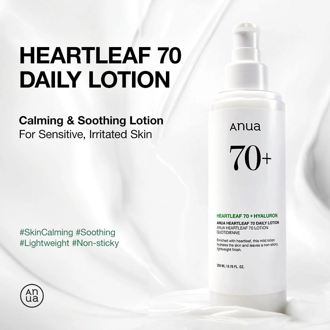 Anua Heartleaf 70+ Hyaluron Daily Lotion (200ML)