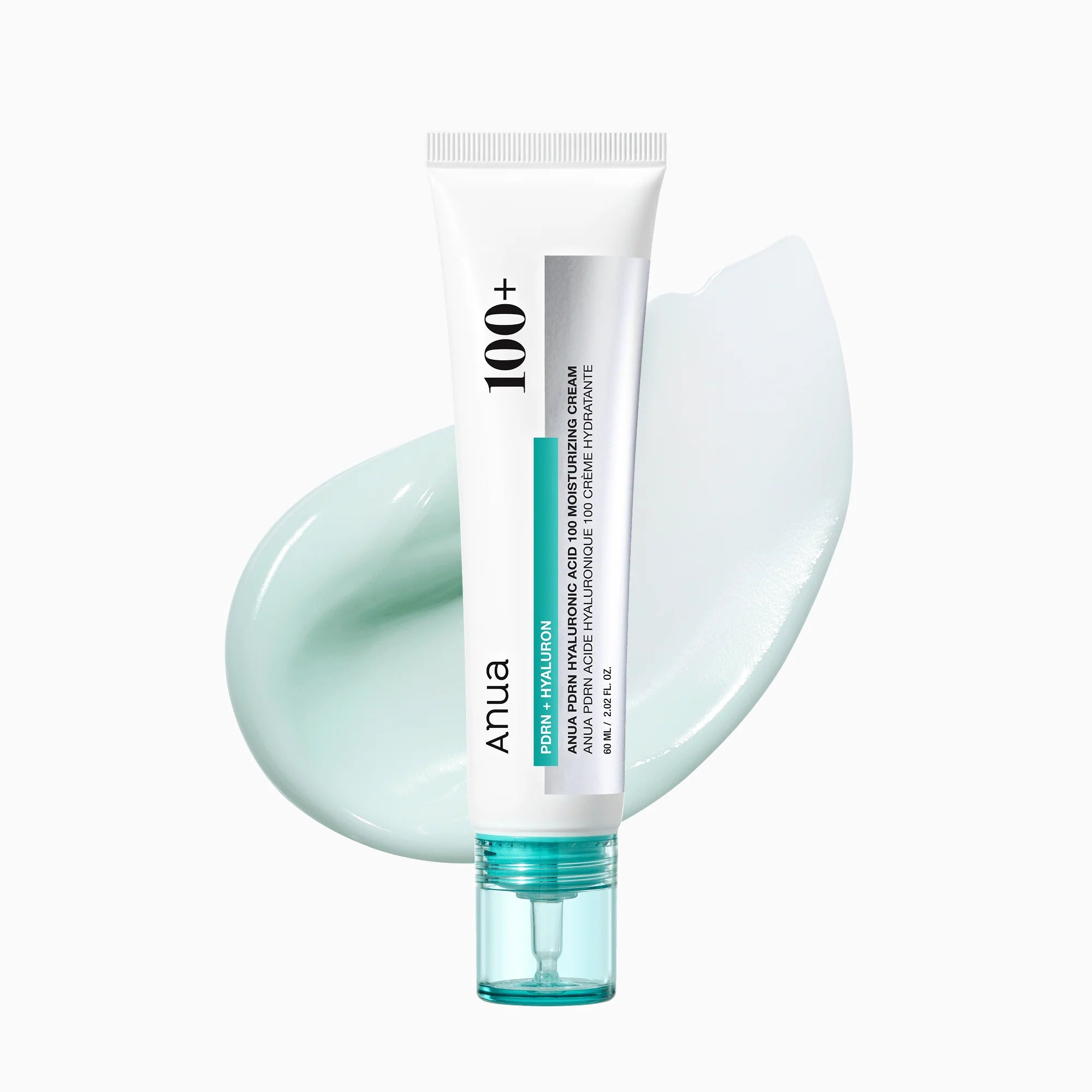 Anua 100+ PDRN + Hyaluronic Acid 100 Moisturizing Cream (60ML)