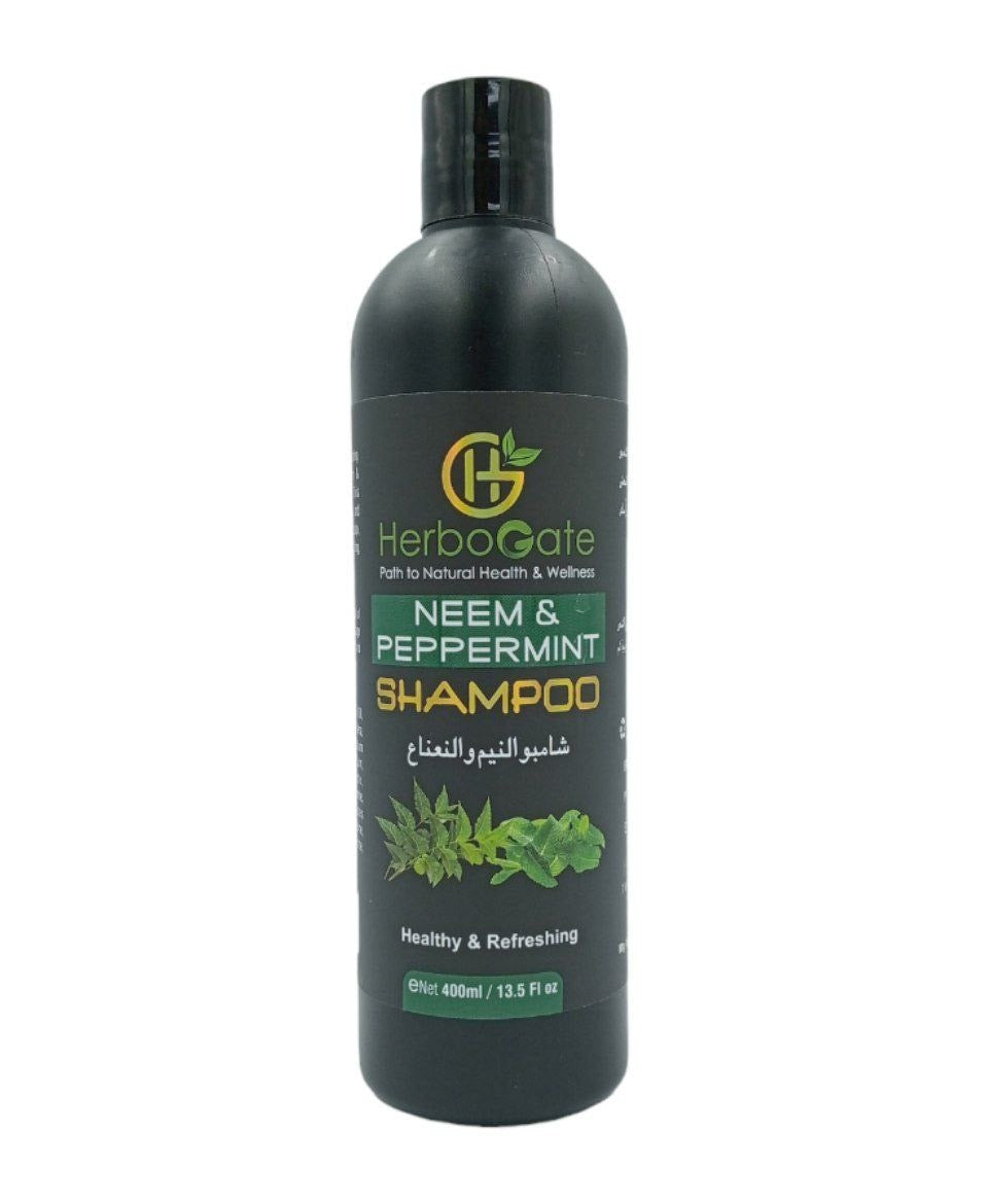 Herbogate Neem & Peppermint Shampoo (400ML)