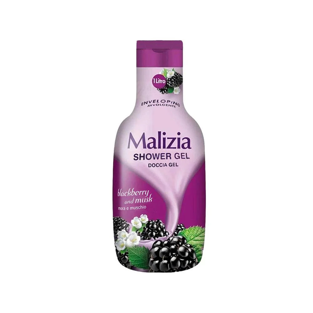 Malizia Shower Gel Blackberry & Musk (1000gr)