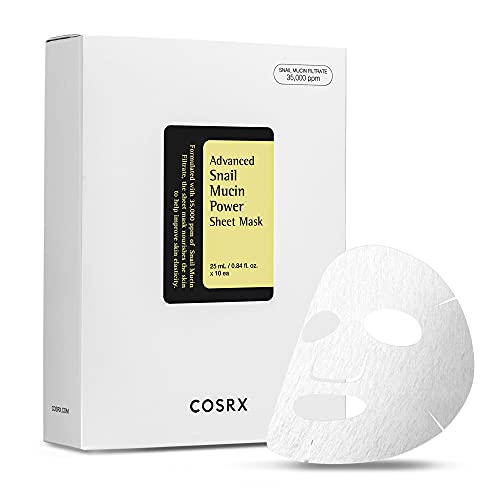 Cosrx Advanced Snail Mucin Power Sheet Mask (10pcs Sheets) (25ML)