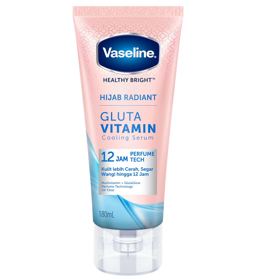 Vaseline Hijab Radiant Gluta Vitamin Cooling Serum (180ML)