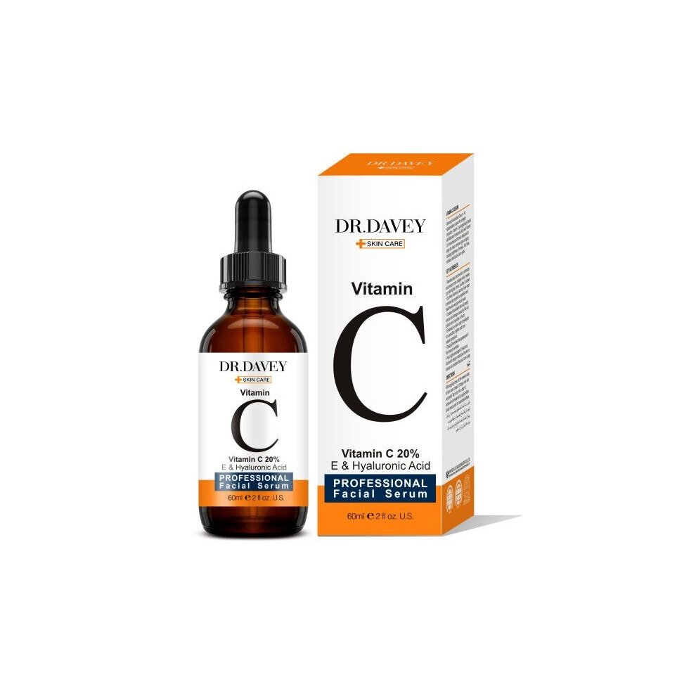 Dr.Davey Vitamin C 20% E & Hyaluronic Acid Facial Serum (60ML)