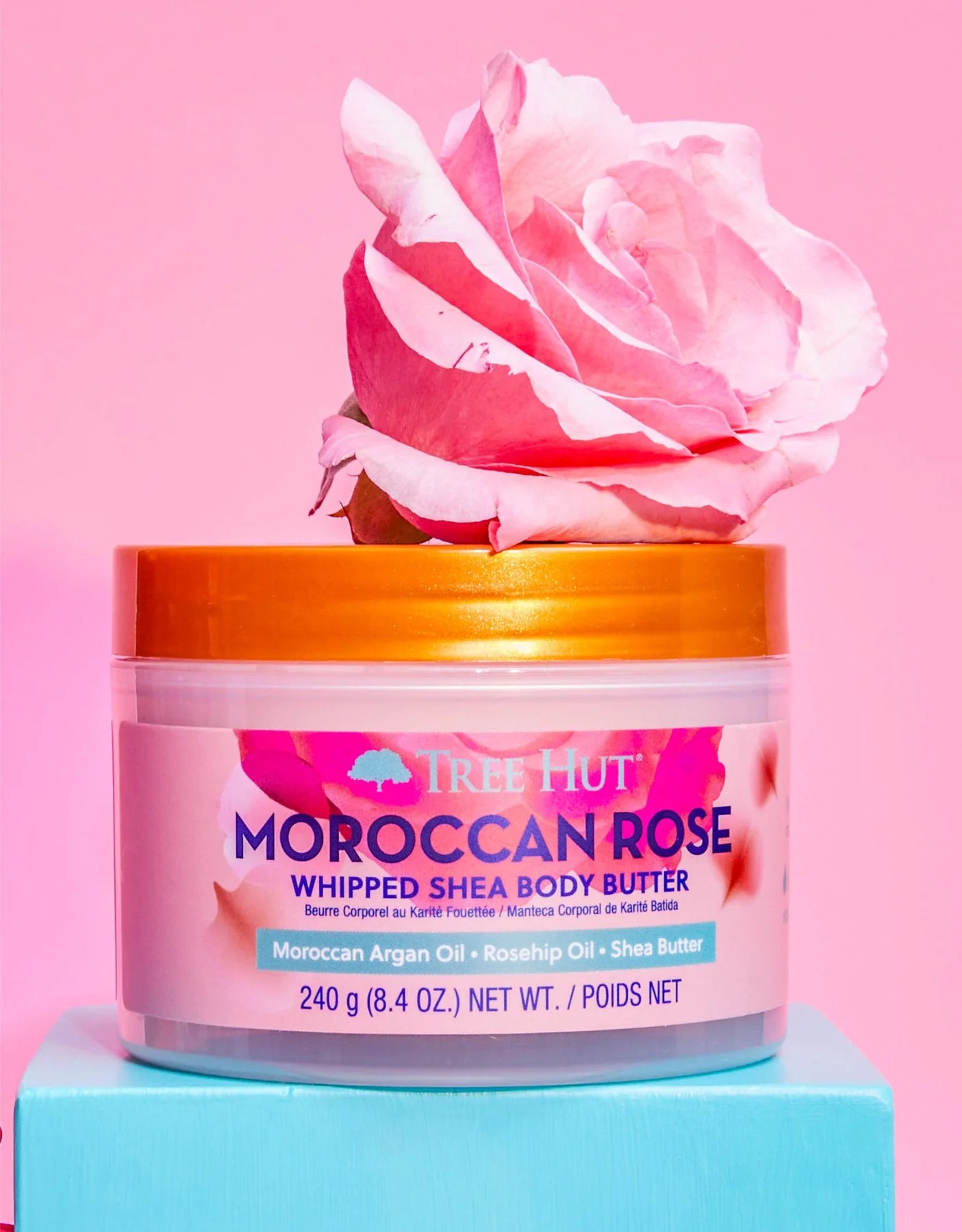 Tree Hut Moroccan Rose Whipped Shea Body Butter (240gr)