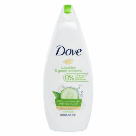 Dove Cucumber & Green Tea Scent Body Wash (500ML)