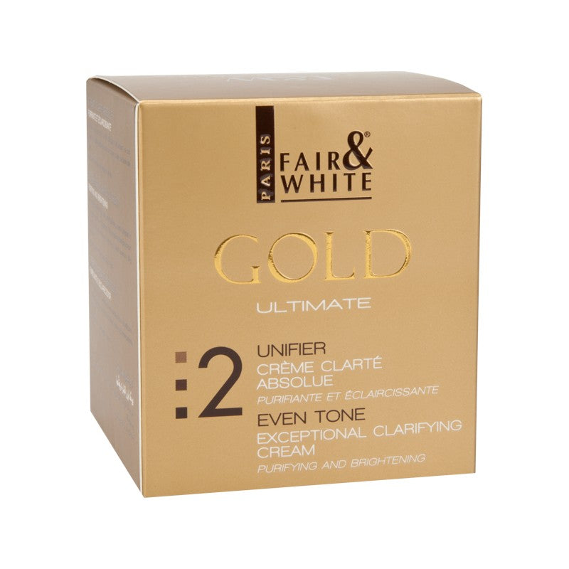 Fair & White Paris Gold Ultimate 2 Unifier Even Tone Exceptional Clarifying Cream (200ML)