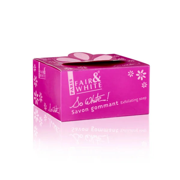 Fair & White Paris So White Savon Gommant Exfoliating Soap (200gr)