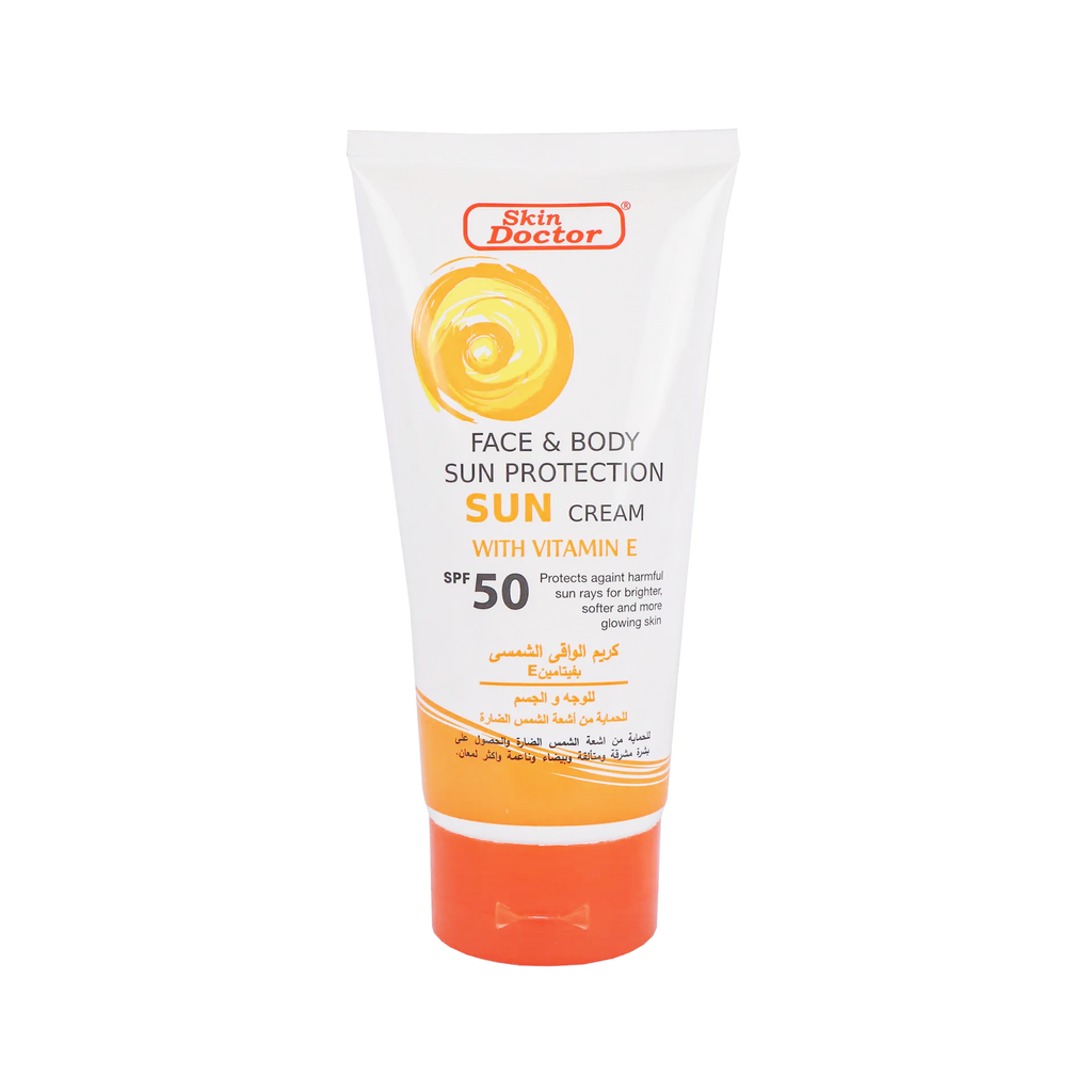 Skin Doctor Face & Body Sun Protection Sun Cream Vitamin E SPF 50 (150gr)