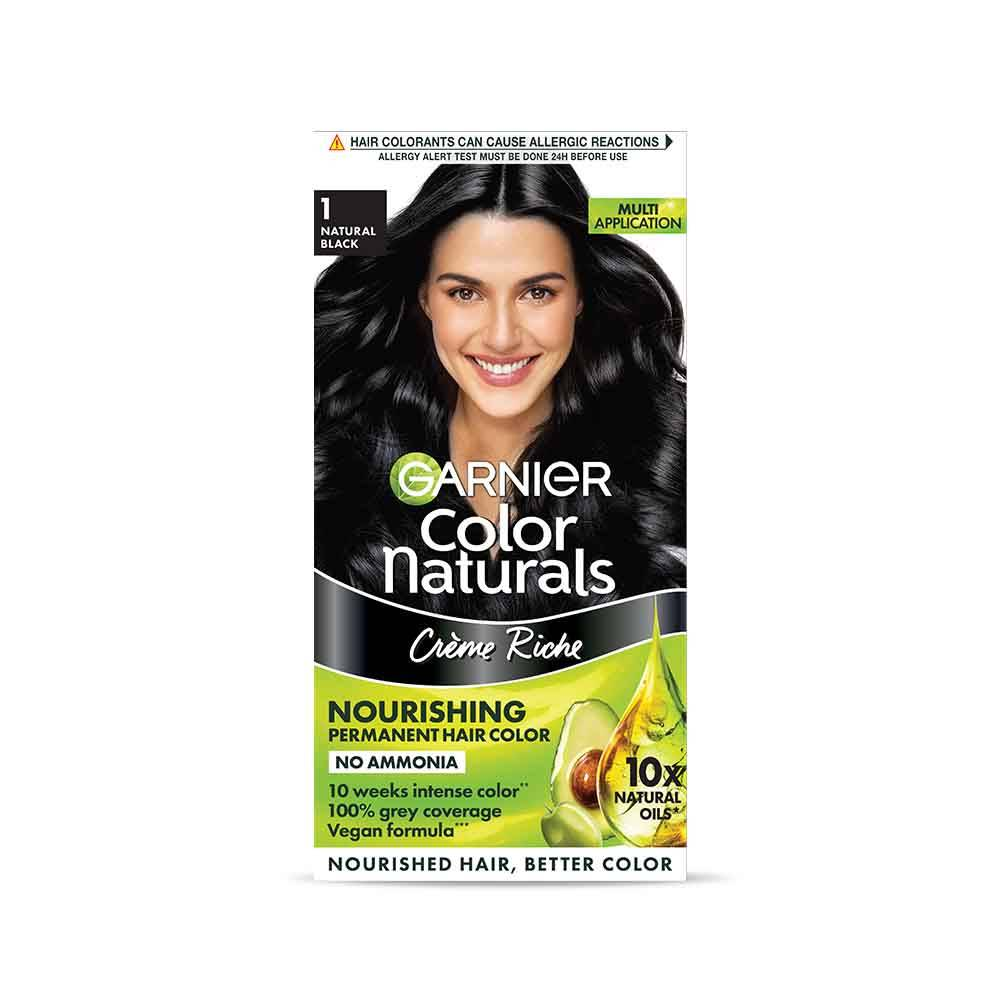 Garnier Color Naturals Natural Black 1 Permanent Hair Colour