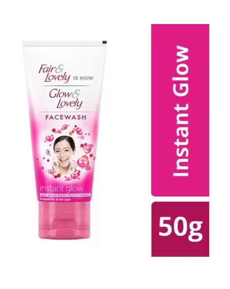 Fair & Lovely Glow & Lovely Face Wash Instant Glow (50gr)