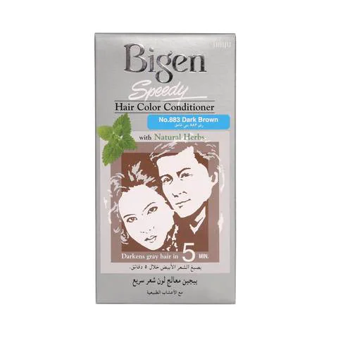 Bigen Speedy Hair Color Conditioner No.883 Dark Brown