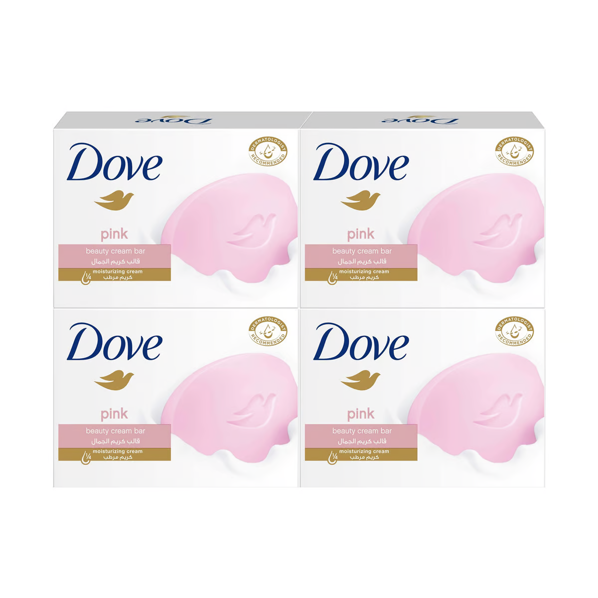 Dove Pink Soap (90gr) 4pcs Set