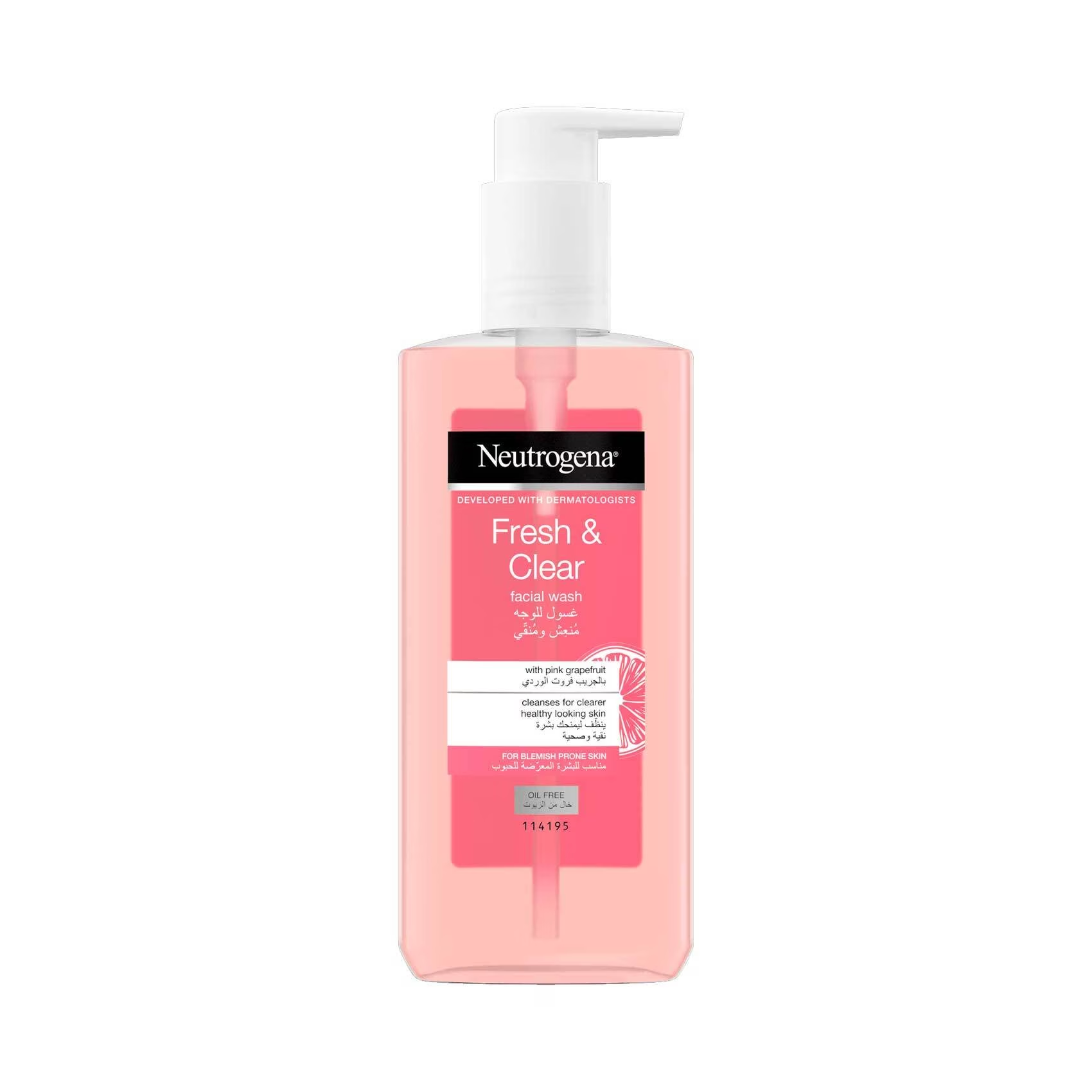 Neutrogena Facial Wash Fresh & Clear With Pink Grapefruit (200ML)