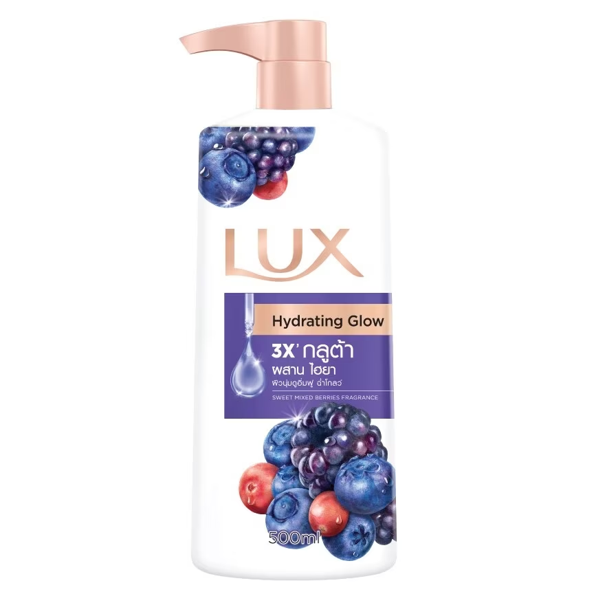 LUX Hydrating Glow Body Wash (500ML)