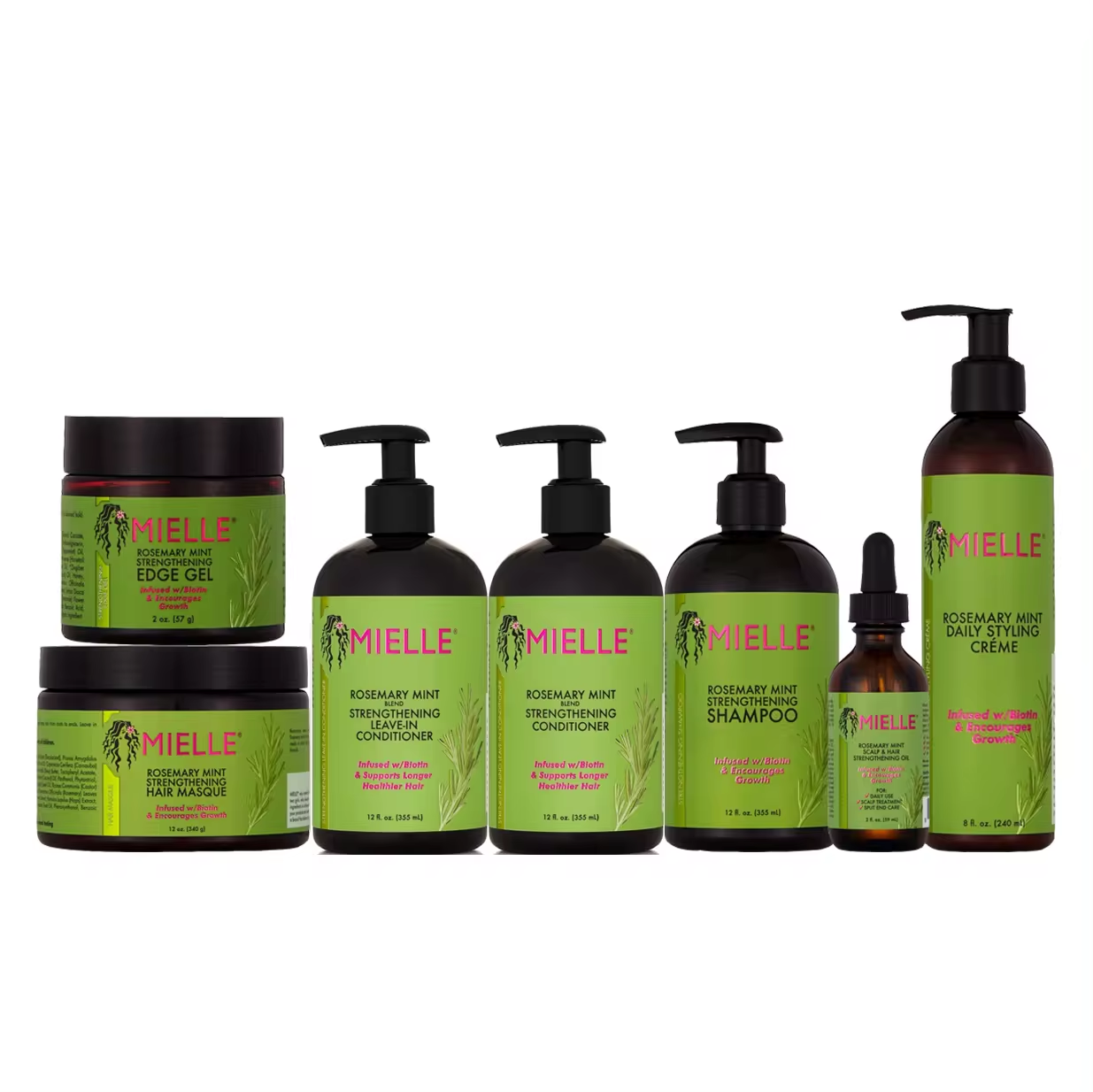 Mielle Rosemary Mint Strengthening Collection (Bundle Set)