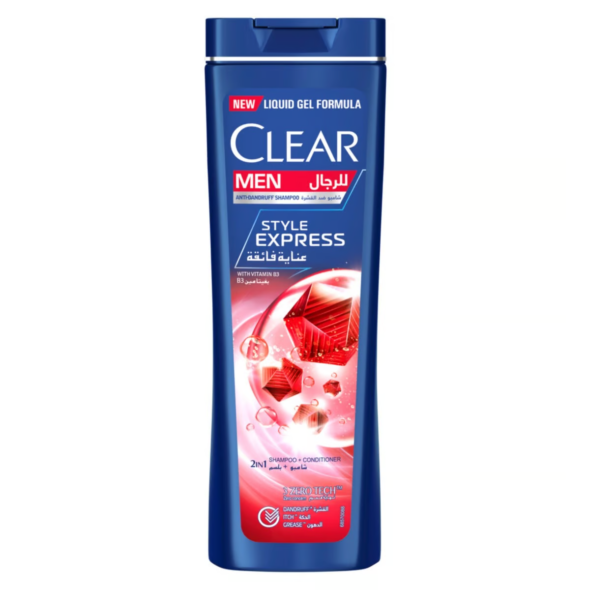 Clear Men Style Express With Vitamin B3 2in1 Shampoo+Conditioner (200ML)