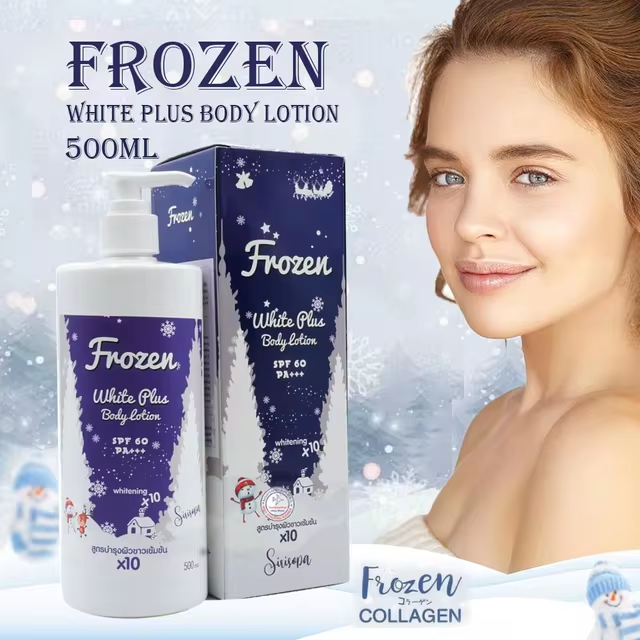 Frozen White Plus Body Lotion SPF60 PA+++ (500ML)