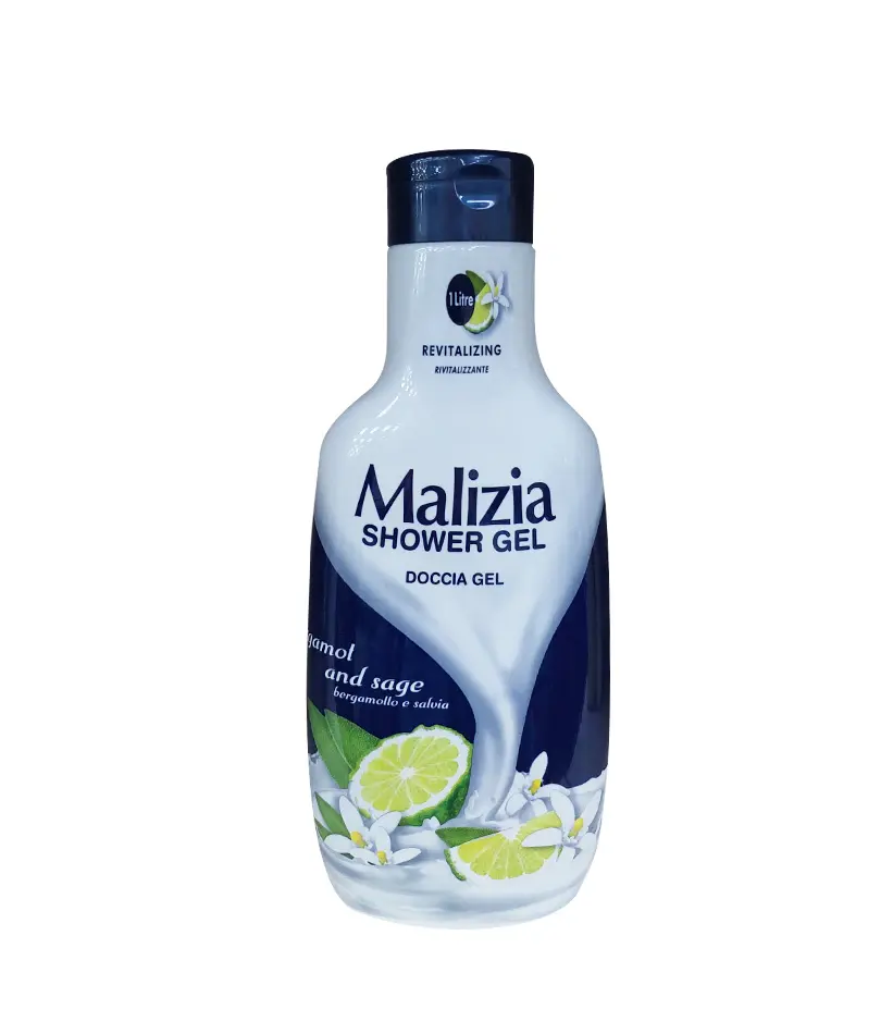 Malizia Shower Gel Bergamot & Sage (1000gr)