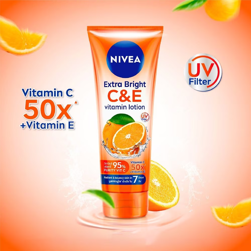 Nivea Extra Bright C&E Vitamin Lotion (180ML)