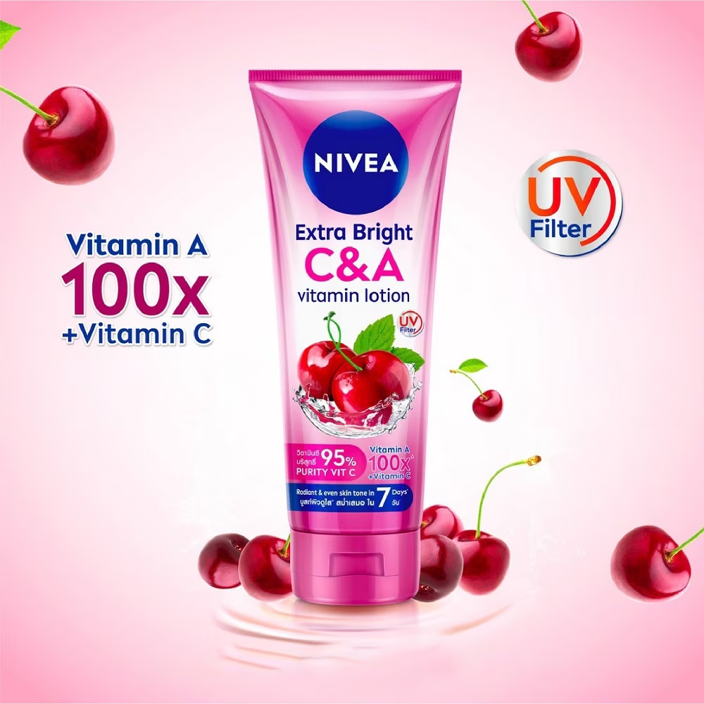 Nivea Extra Bright C&A Vitamin Lotion (180ML)