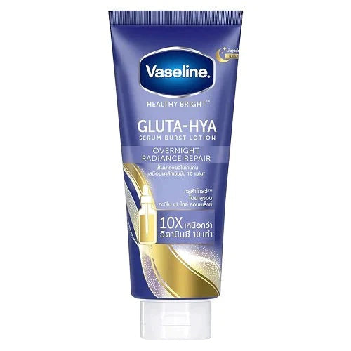 Vaseline Gluta-Hya Serum Burst Lotion Overnights Radiance Repair (300ML)