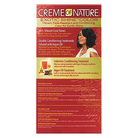 Creme Of Nature Soft Black 3.0 Exotic Shine Hair Color