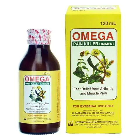 Omega Pain Killer Liniment (120ML)