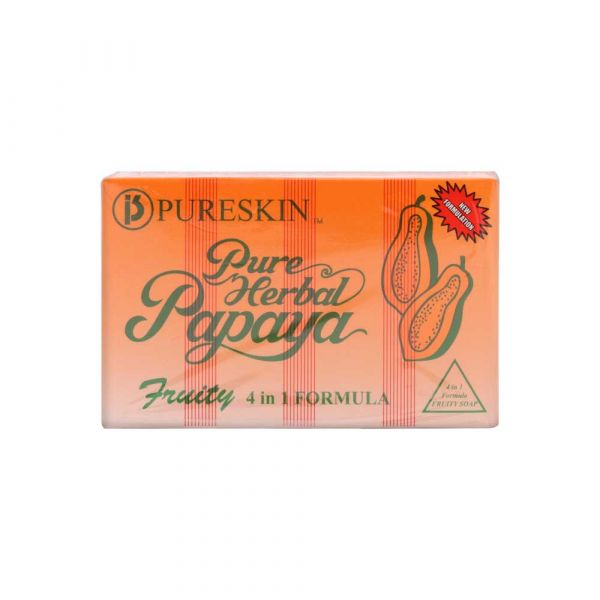 Pureskin Pure Herbal Papaya Soap (135gr)
