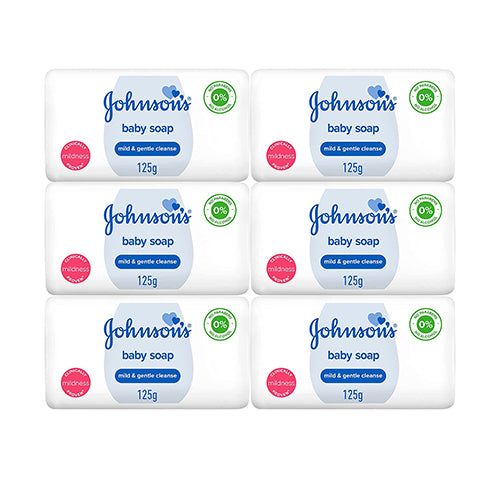 Johnson's Baby Soap 125gr 5+1 (6pcs)