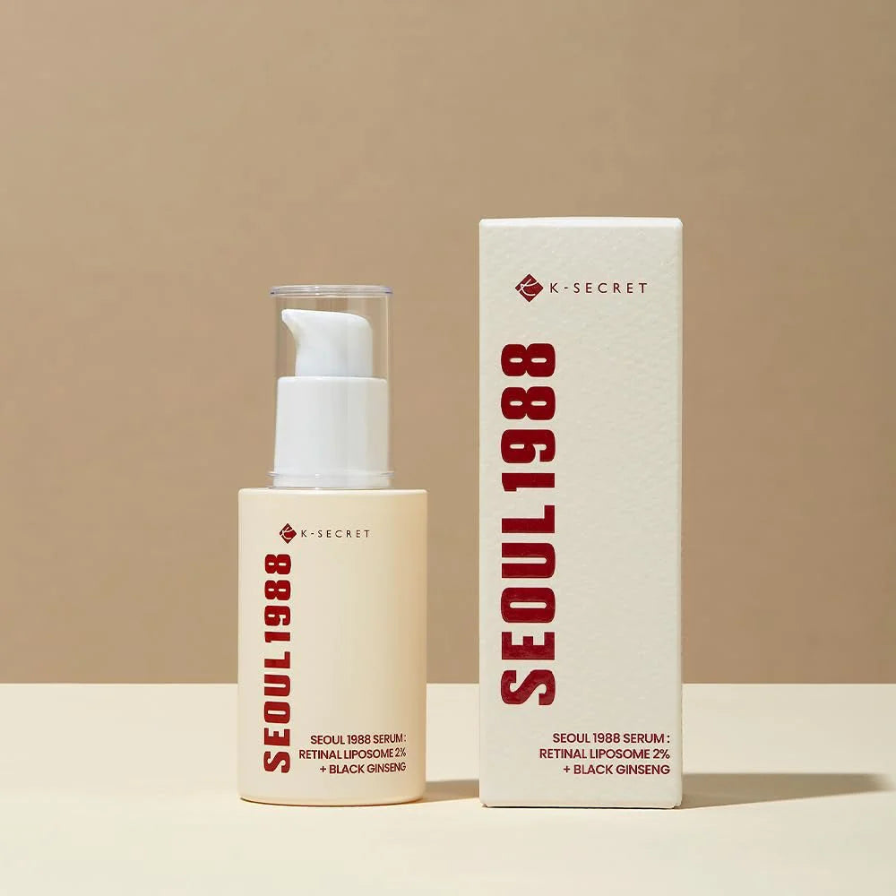 K-Secret Seoul 1988 Serum Retinal Liposome 2% + Black Ginseng (30ML)