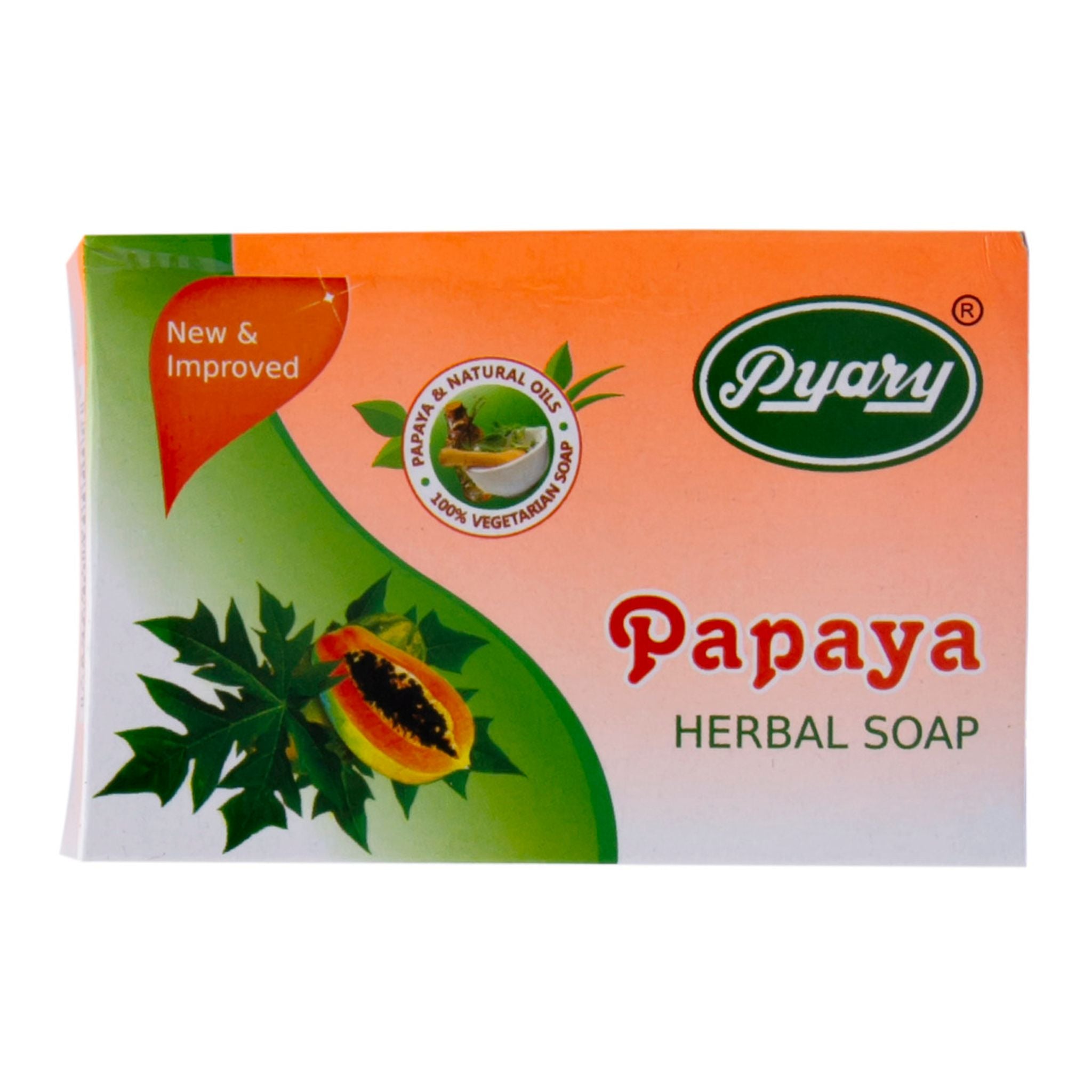 Pyary Papaya Herbal Soap (75gr)