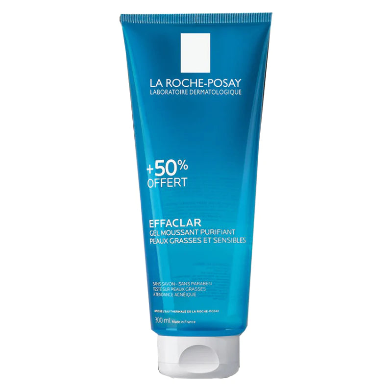 La Roche-Posay +50% Offert Effaclar Gel (300ML)