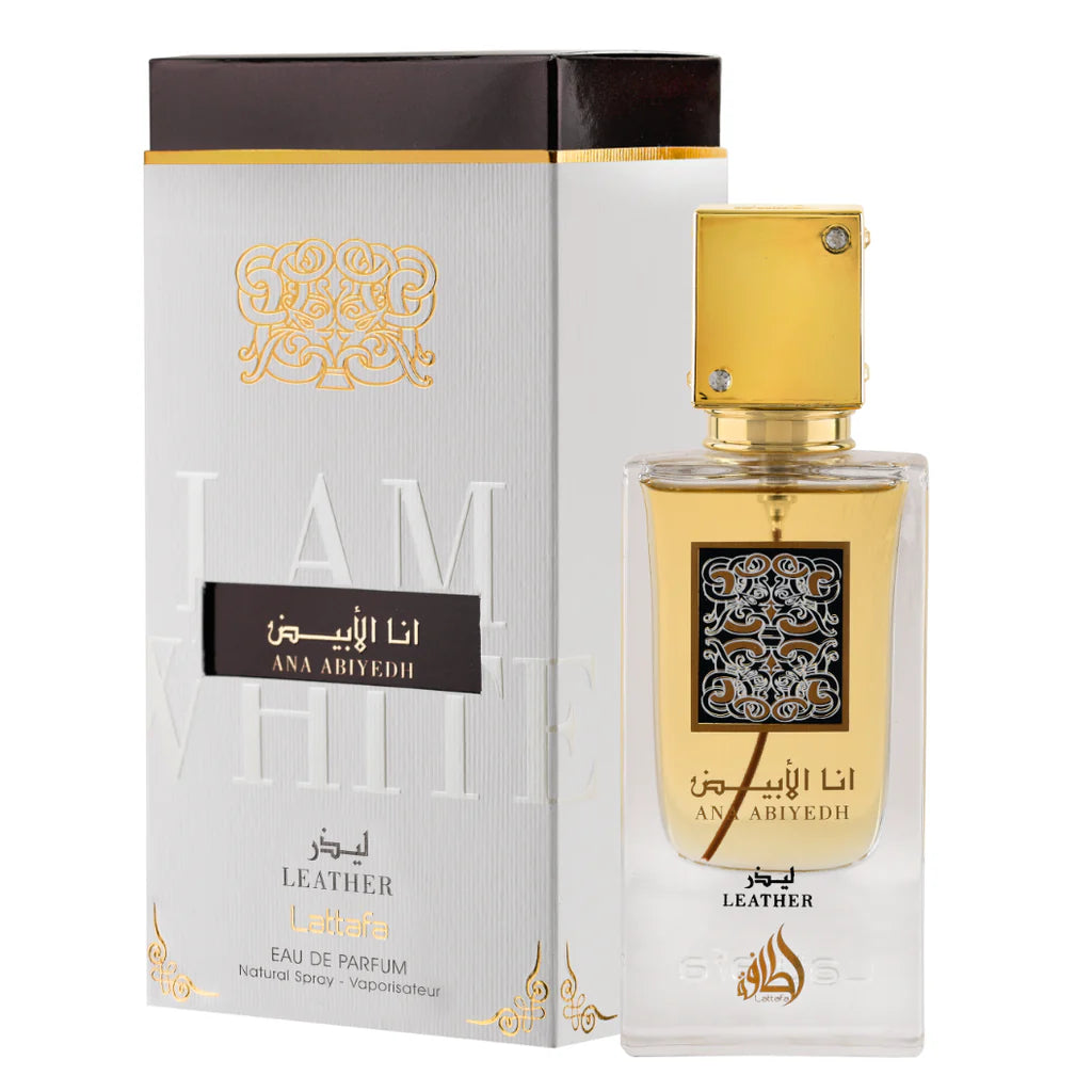 Lattafa Ana Abiyedh Leather Eau De Parfum (60ML)