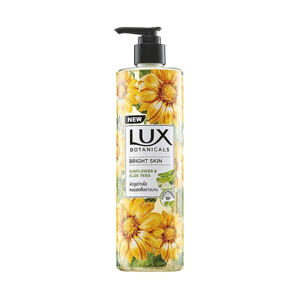 LUX Botanicals Bright Skin Sunflower & Aloe Vera Body Wash (450ML)
