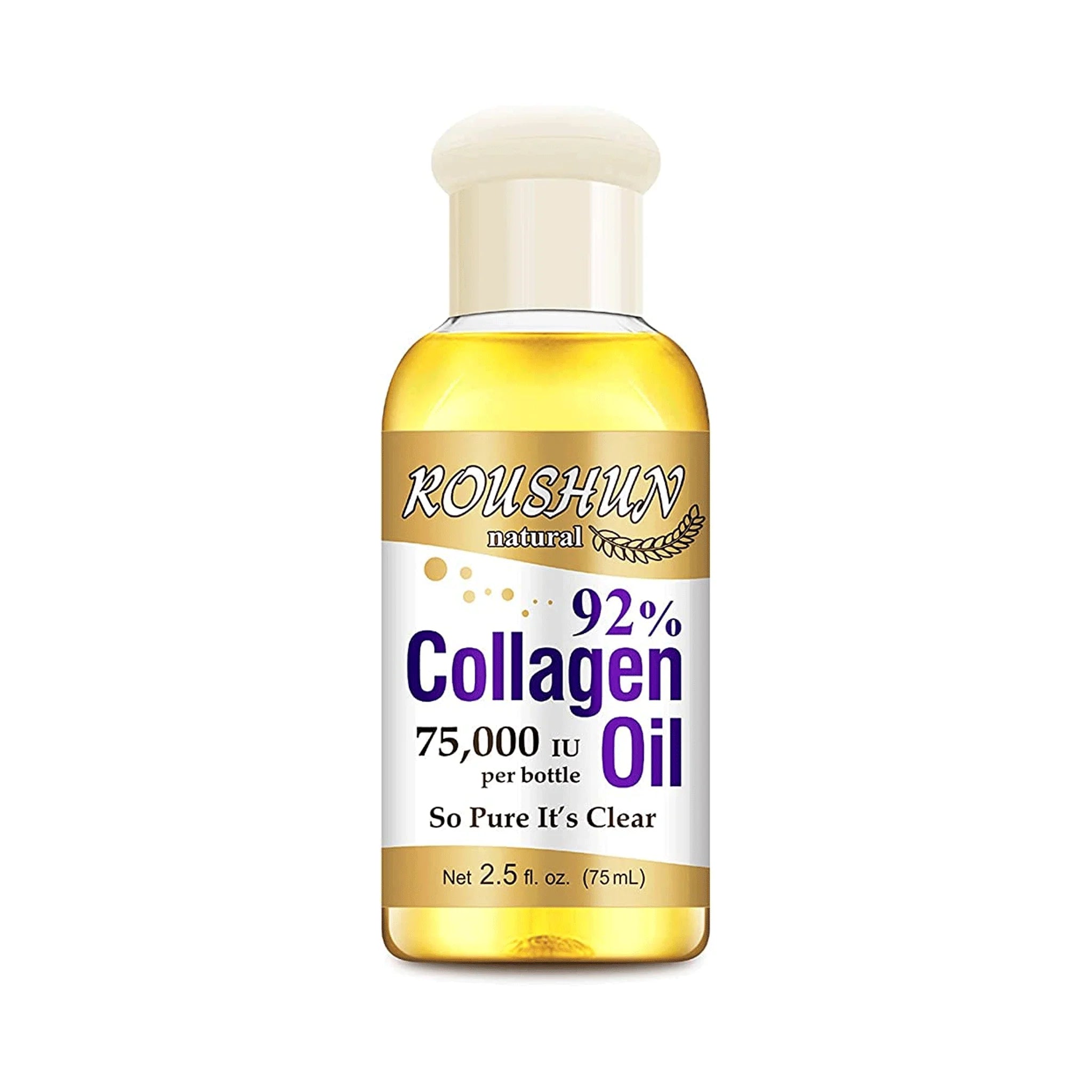 Roushun 92% Collagen Oil 75,000 IU (75ML)