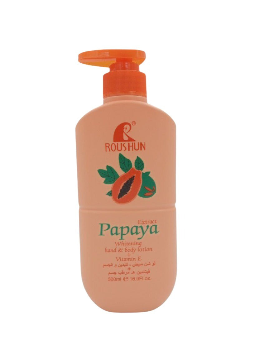 Roushun Carrot Extract Whitening Hand & Body Lotion (500ML)