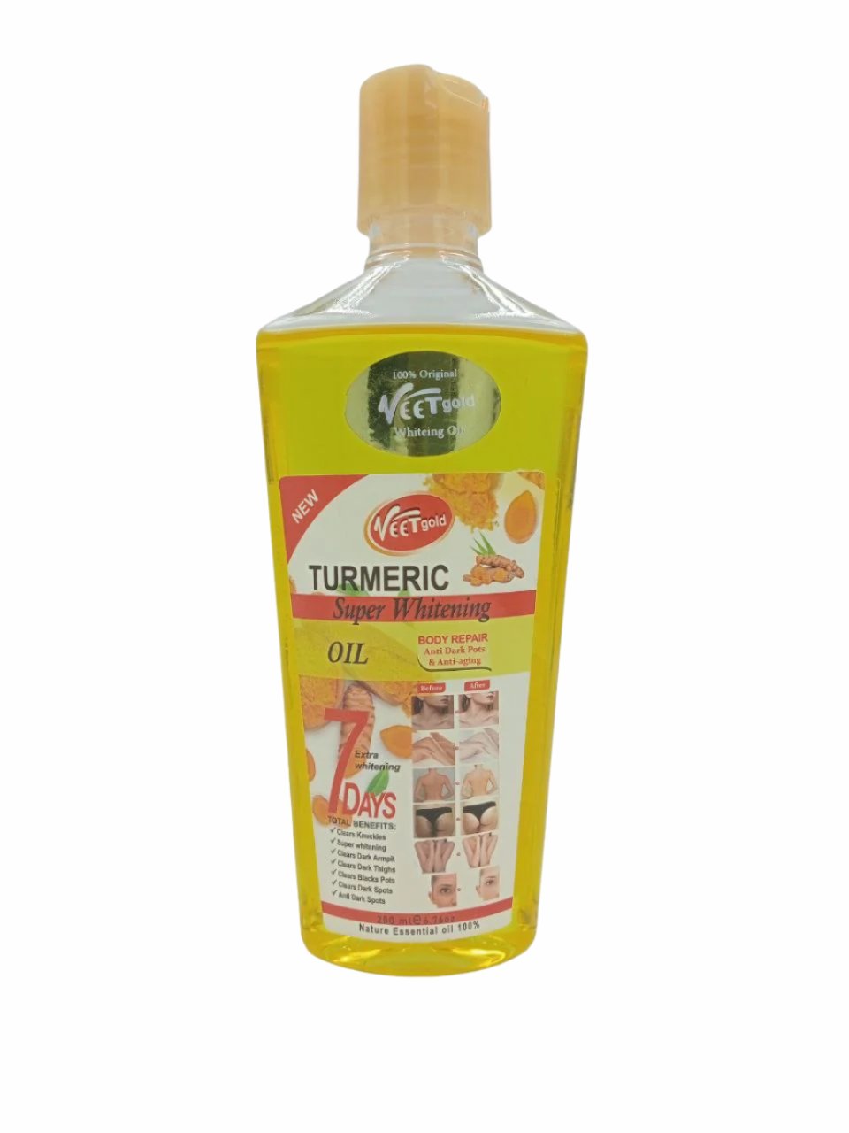 Veet Gold Turmeric Super Whitening Body Oil