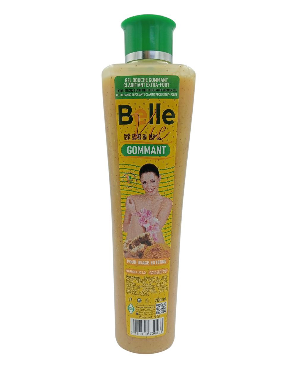 Belle Vie Gommant Extra-Strong Clarifying Exfoliating Shower Gel (700ML)