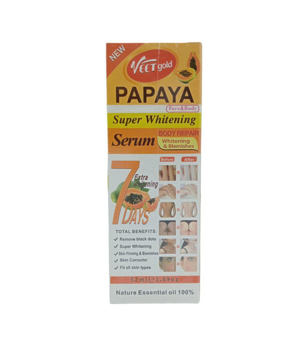Veet Gold Super Whitening Papaya Serum (52ML)