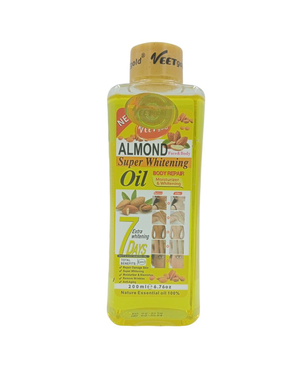 Veet Gold Almond Super Whitening Body Oil