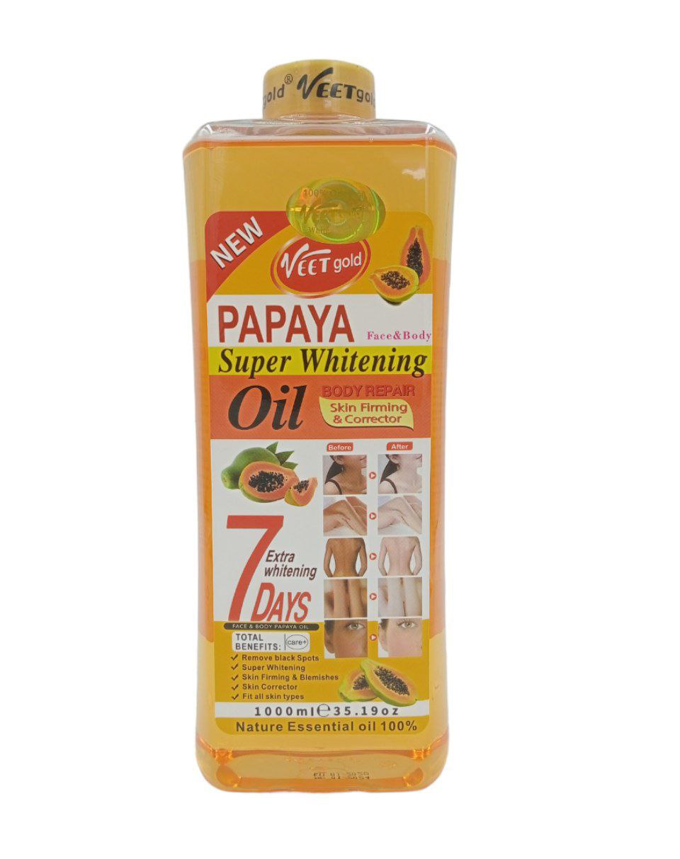 Veet Gold Papaya Super Whitening Body Oil