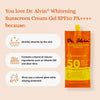 Dr. Alvin Whitening Sunscreen Cream Gel SPF50 PA++++ (50ML)