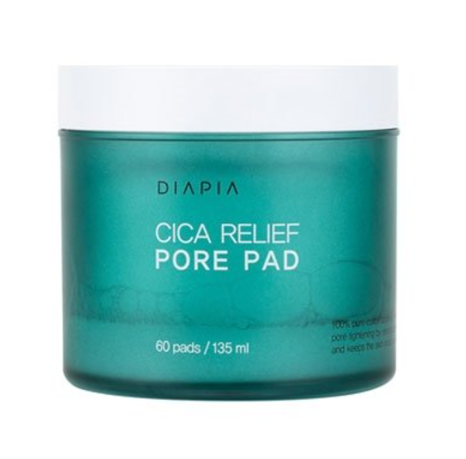 Diapia CICA Relief Pore Pad  60pads (135ML)