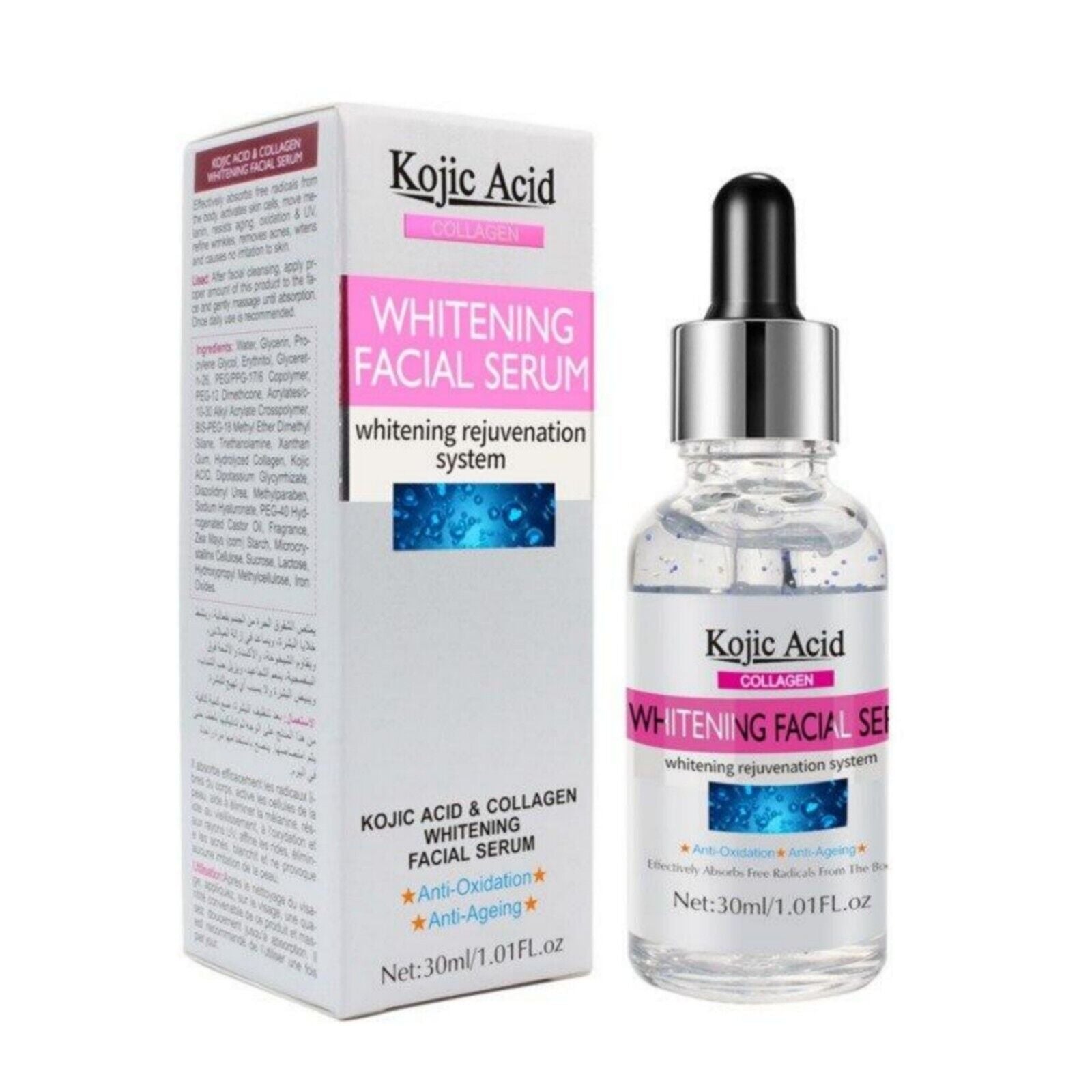 Kojic Acid Collagen Whitening Facial Serum (30ML)