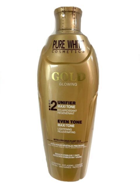 Pure White Cosmetics Gold Glowing 2 Unifier Maxi Tone (400ML)