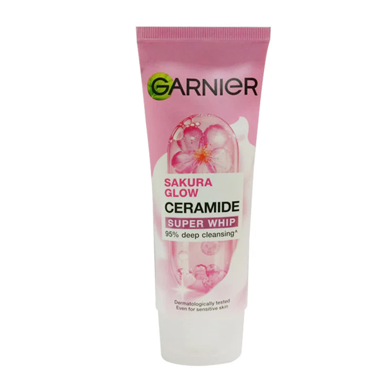 Garnier Sakura Glow Ceramide Super Whip (100ML)