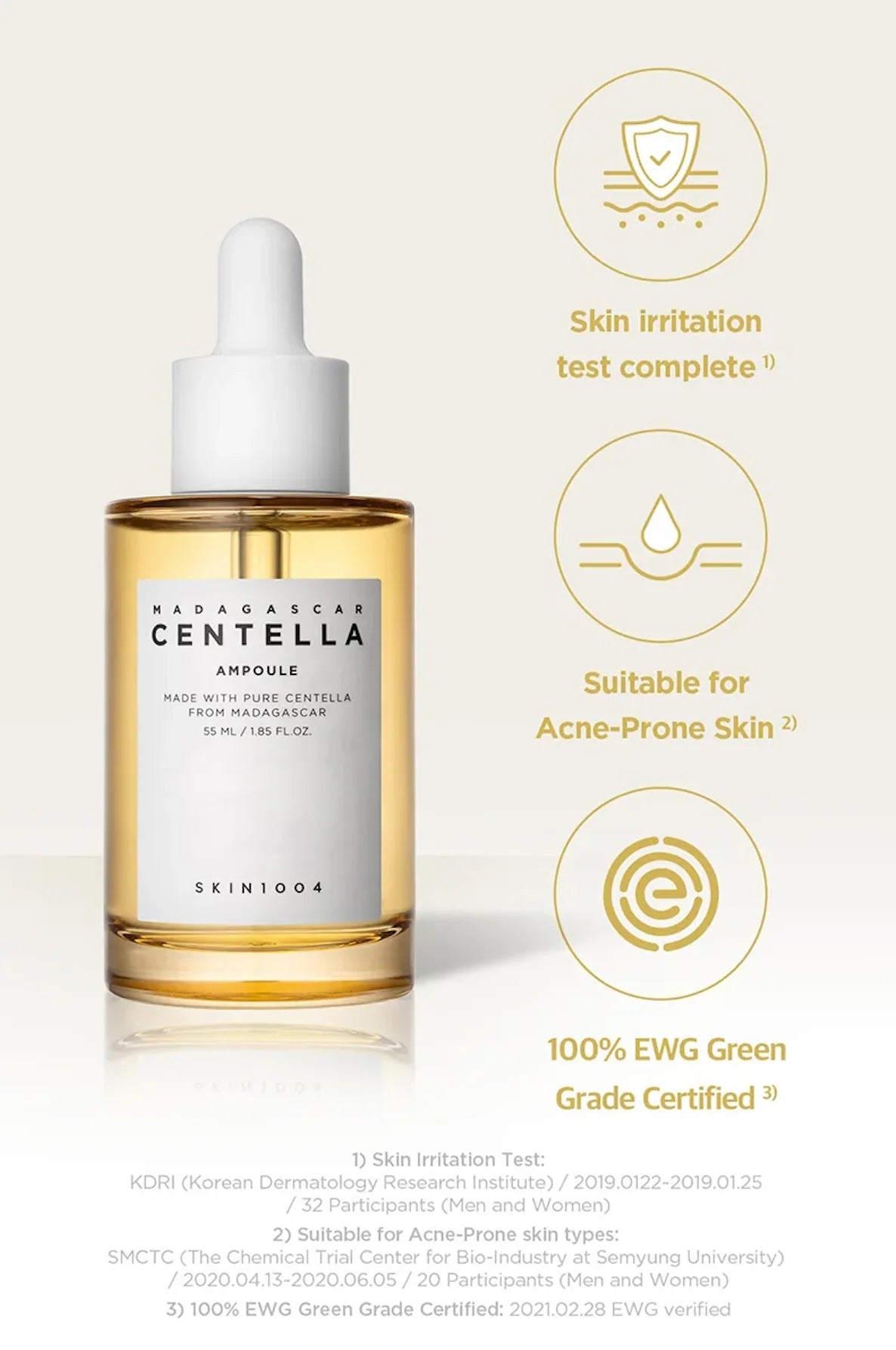 Skin1004 Madagascar Centella Ampoule (55ML)