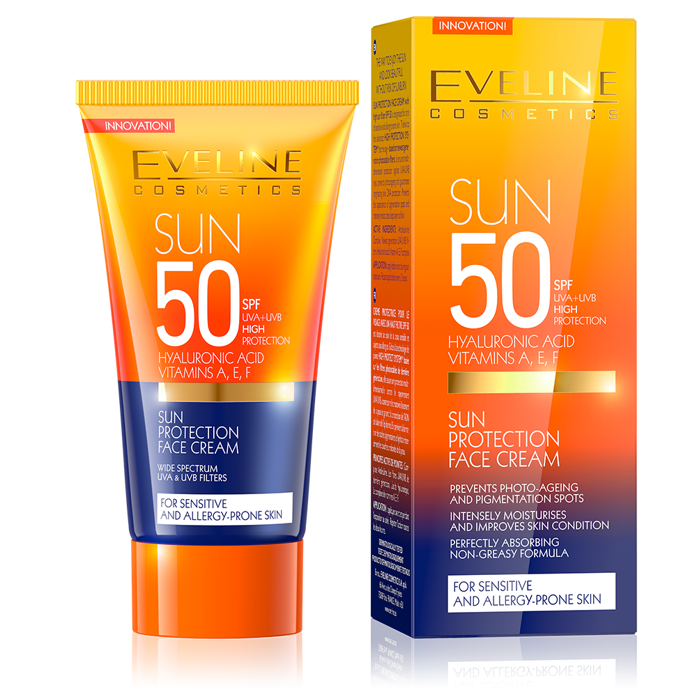 Eveline Sun Protection SPF 50 Face Cream (50ML)